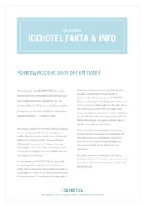 Microsoft Word - Fakta & Info_Ett konstsymposium som blir ett hotell