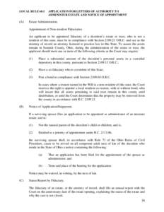 Inheritance / Legal professions / Real property law / Fiduciary / Trust law / Probate / Intestacy / Trustee / Administration of an estate on death / Law / Equity / Common law