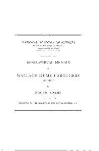 Suicide / Elmer Keiser Bolton / Roger Adams / Chemist / Tarkio College / American Chemical Society / Elmer Kraemer / Isaac Carothers / Chemistry / Wallace Carothers / Science