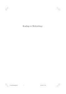 Readings in Methodology  0. PrelimAOuedraogo.pmd 1