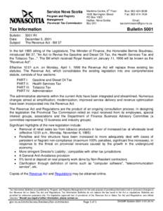 Public economics / Taxation in Canada / Revenue services / Business / Political economy / Sales taxes in the United States / Value added tax / Finance / Public finance / Tax