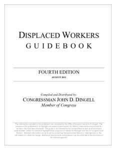 DISPLACED WORKERS GUIDEBOOK FOURTH EDITION AUGUST 2011