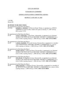 Real property law / Land law / Human geography / Affordable housing / Inclusionary zoning / Newtonville Historic District / Mixed-use development / Zoning / Real estate / Urban studies and planning