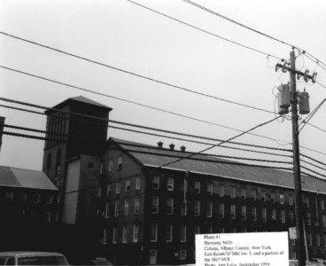 Harmony Mills / Albany County /  New York / Cohoes Commons / Horace Silliman / New York / Cohoes /  New York / Erie Canal