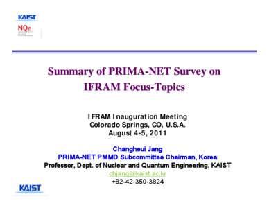 Microsoft PowerPoint - Summary_of_Focus-Topic_Survey_PRIMA-NET-Final-Final.pptx