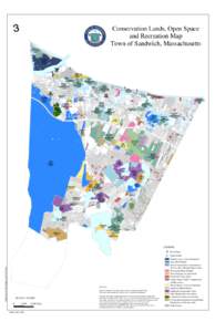 ³  Conservation Lands, Open Space and Recreation Map Town of Sandwich, Massachusetts GEARY-LEA
