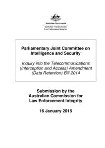 Submission—ACLEI—Inquiry into the Crimes Legislation Amendment Serious Drugs Identity Crime and Other October 2012