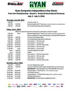 Brainerd 2016 schedule v4