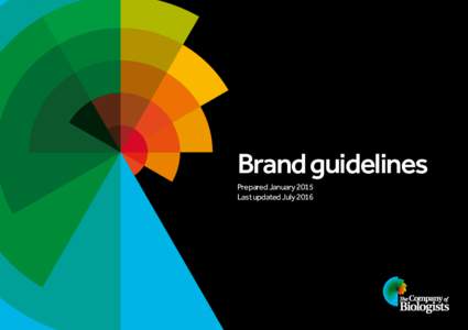 Brand guidelines Prepared January 2015 Last updated July 2016 Contents Logo