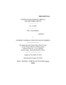 PRECEDENTIAL UNITED STATES COURT OF APPEALS FOR THE THIRD CIRCUIT _____________ No[removed]_____________