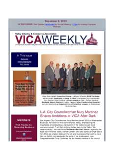 VICA Weekly: New Annual Meeting Speaker Announced