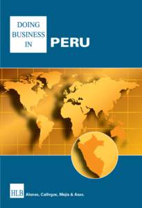 PERU  Alonso, Callirgos, Mejía & Asoc. Contents ABOUT HLB INTERNATIONAL