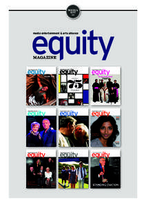 MEDIA KIT equity media entertainment & arts alliance