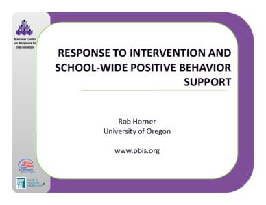 Behaviorism / Psychology / Personal development / Positive behavior support / Response to intervention / Wraparound / Learning disability / Positive education / Brian McKevitt / Education / Special education / Educational psychology