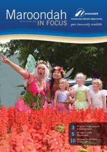 Maroondah in focus MARCH TO MAY 2015 your community newsletter