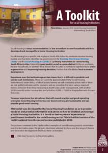 Urban decay / Housing cooperative / Housing / Affordable housing / Government / Socioeconomics / Social programs / Real estate / Public housing