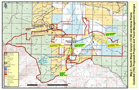 Map 6--South Black Canyon