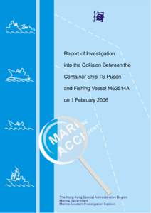 Marine Accident Investigation Full Report