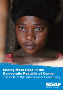 Ending Mass Rape in the Democratic Republic of Congo: The Role of the International Community Contents Introduction