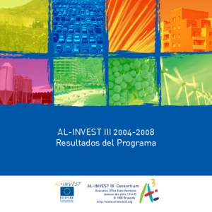 AL-INVEST III[removed]Resultados del Programa AL-INVEST III Consortium Executive Office Eurochambres Avenue des Arts, 19 A/D
