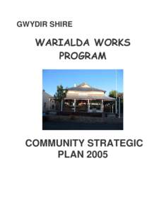 WARIALDA Strategic Plan 2005