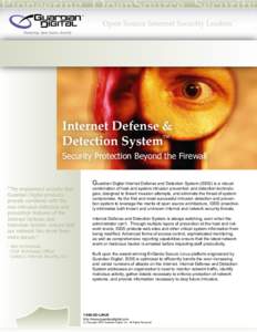 Internet Defense and Detectionindd