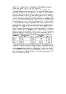 Flowrate and Filters – Do They Affect Spirometry Results