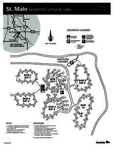 St. Malo Seasonal Camping Sites  St. Malo Provincial Park  Saint-Pierre-Jolys