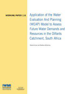 WORKING PAPER 116  Application of the Water