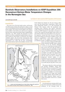 Geology / Physical oceanography / Integrated Ocean Drilling Program / Hydrology / Paleoclimatology / Thermohaline circulation / Ocean Drilling Program / JOIDES Resolution / Proxy / Oceanography / Marine geology / Physical geography