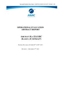 Rel AvOp Kamov Ka-32A11BC Revision 1 – Abstract English