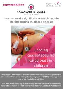 Internationally significant research into the life threatening childhood disease: Leading cause of acquired heart disease in