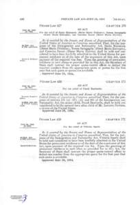 PRIVATE LAW[removed]J U N E 28, 1954  A92 Private Law 457 June 28, 1954