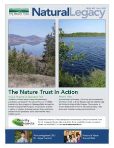 Biology / Conservation / Land trust / Real estate / Conservation biology / Ducks Unlimited / Kelowna / Habitat conservation / British Columbia / Environment / Geography of British Columbia / Okanagan