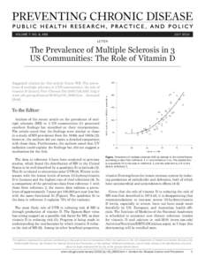 Vitamin D / Multiple sclerosis / Vitamin / Ultraviolet / Sunlight / Prevalence / Hypovitaminosis D / Nutrition / Electromagnetic radiation / Medicine