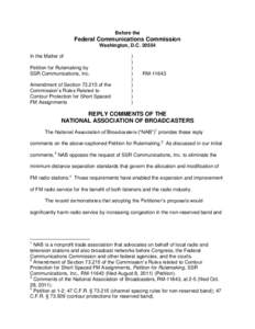 Technology / HD Radio / IBiquity / Federal Communications Commission / Radio broadcasting / National Association of Broadcasters / FM broadcasting / Notice of proposed rulemaking / AM broadcasting / Broadcast engineering / Broadcasting / Electronic engineering