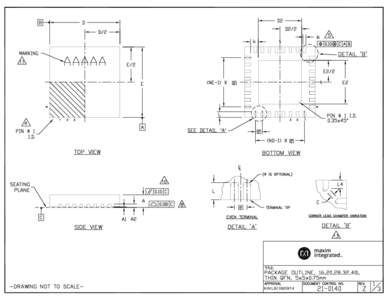 Transmission Control Protocol / Quad-flat no-leads package