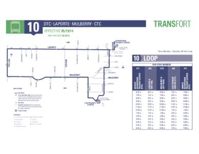 DTC LAPORTE MULBERRY CTC EFFECTIVE .