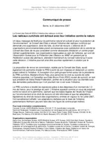 Comm_Umweltorganisationen_Initiative FDP ZH_Ständrat_21_12_08F