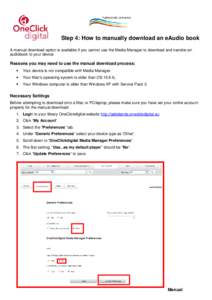 Microsoft Word - One_Click_Digital - Step 4 - Manual download.docx