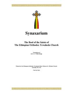 Microsoft Word - Ethiopian_Synaxarium_Index 1.doc