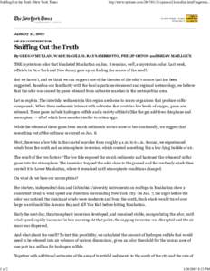 Sniffing Out the Truth - New York Times  1 of 2 http://www.nytimes.com[removed]opinion/21omullan.html?pagewan...