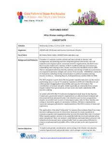 Microsoft Word - FE HFA2 Women Making a Difference 13MAY13 .docx