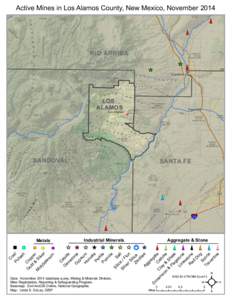 Active Mines in Los Alamos County, New Mexico, November[removed]RIO ARRIBA LOS ALAMOS