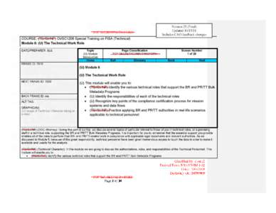 Classified By: slsanc2 Derived From: NSA/CSSM 1-52 Dated: Declassify On: TOP SECRET//SI//NOFORN Page 1 of 30