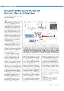 Atomic /  molecular /  and optical physics / Nonlinear optics / Ultrashort pulse / Mode-locking / Raman scattering / Laser / Spectroscopy / Coherent anti-Stokes Raman spectroscopy / Polaritonics / Optics / Physics / Laser science