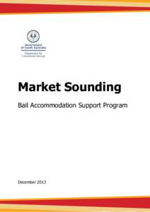 Market Sounding Bail Accommodation Support Program December[removed]|Page