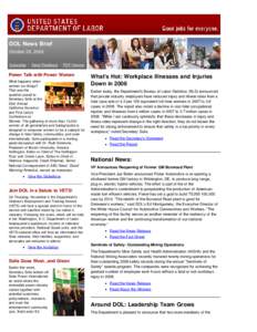 U.S. Department of Labor - Newsletter