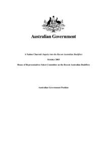 AustralianGovernmentResponsetoNairnReport