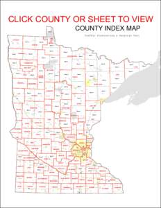 CLICK COUNTY OR SHEET TO VIEW COUNTY INDEX MAP Sheet 3 Lake of the Woods